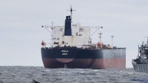 Зафрахтованный казахстанской компанией танкер атаковали БПЛА на КТК