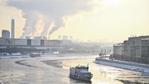 «Мосводосток» обследовал Москву-реку после поступления информации о загрязнении