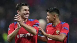 Набабкин поздравил Гинера с 25-летием во главе ЦСКА фанатской кричалкой