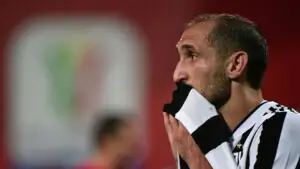 Кьеллини раскритиковал судейство Серии А после удаления в матче с «Интером»