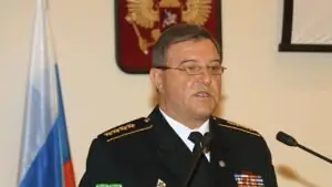 На Троекуровском кладбище прошли похороны бывшего главкома ВМФ России Куроедова