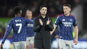 «Арсенал» сыграл вничью с «Брентфордом» в матче 26-го тура АПЛ