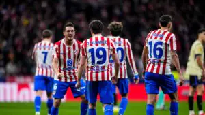 «Атлетико» разгромил «Барселону» в первом матче полуфинала Кубка Испании