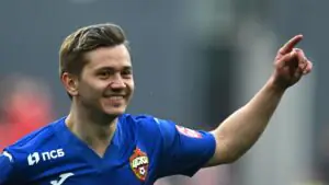 Футболист ЦСКА Обляков стал рекордсменом по количеству сыгранных матчей в КР