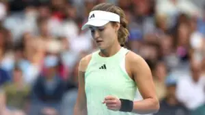 Калинская проиграла Мбоко в третьем круге турнира в Индиан-Уэллсе