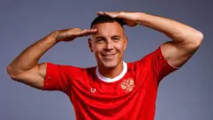 Дзюба в шутку заявил, что готов стать главным тренером московского «Спартака»