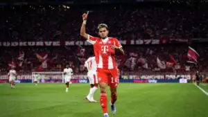 «Бавария» победила менхенгладбахскую «Боруссию» в чемпионате Германии по футболу