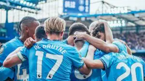 «Манчестер Сити» обыграл «Бернли» в матче 34-го тура чемпионата АПЛ