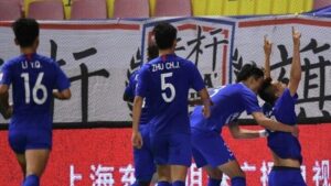 «Шанхай Шэньхуа» одержал третью подряд победу в чемпионате Китая