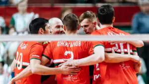 Волейболисты «Локомотива» обыграли казанский «Зенит» в матче 1/2 финала ЧР