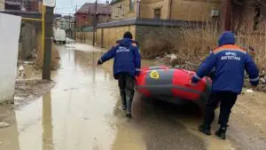 В Дербентском районе Дагестана проводится эвакуация из-за подтопления