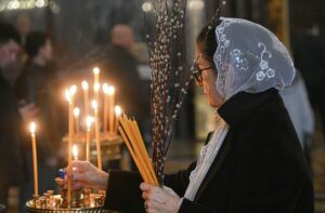 Празднование Вербного Воскресенья