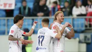 Хет-трик Гонду помог ЦСКА разгромить «Крылья» и выйти в финал пути регионов КР