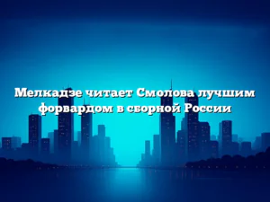 Мелкадзе читает Смолова лучшим форвардом в сборной России