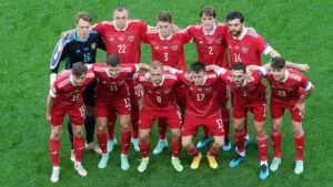 Сборная России по футболу прилетела в Волгоград на матч с командой Буркина-Фасо