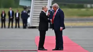 Путин в поздравительном послании Трампу передал наилучшие пожелания его семье