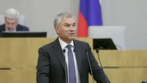 Володин подал документы на выборы депутатов Госдумы по Саратовскому округу