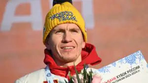 У олимпийского чемпиона по лыжным гонкам Большунова родилась дочь Оливия