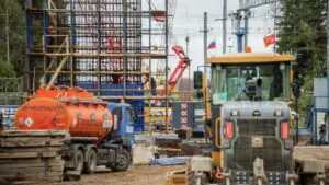 ВСМ в Петербург строят более 28 тысяч человек и свыше 10 тысяч единиц техники