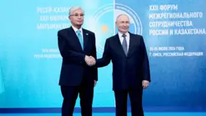 Путин назвал перспективы сотрудничество РФ и Казахстана во всех сферах обширными