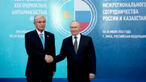 Путин: товарооборот РФ и Казахстана в 2025 году составил почти 29 млрд долларов