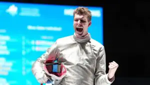 Саблист Граудынь вышел в финал чемпионата мира по фехтованию