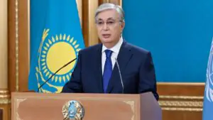 Токаев поблагодарил Путина за поздравления с проведением выборов в курултай