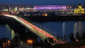 В Нижнем Новгороде открыли стадион «Динамо» после капитального ремонта