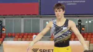 Духно завоевал серебро в вольных упражнениях на ЧЕ по спортивной гимнастике