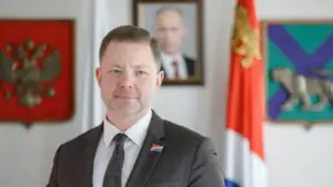 Антон Волошко принял участие в передачи Музею-заповеднику вещей бойца СВО