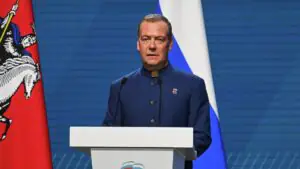 Медведев указал на перекосы нацистского мышления у канцлера ФРГ Мерца