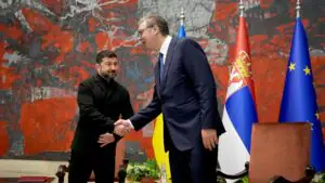 Вучич увидел в визите Зеленского улучшение позиции Сербии по Косово