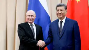 Путин на переговорах в Бишкеке назвал Си Цзиньпина дорогим другом