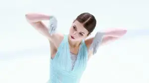 Трусова сделала четверной лутц на тренировке программы на турнире в Японии